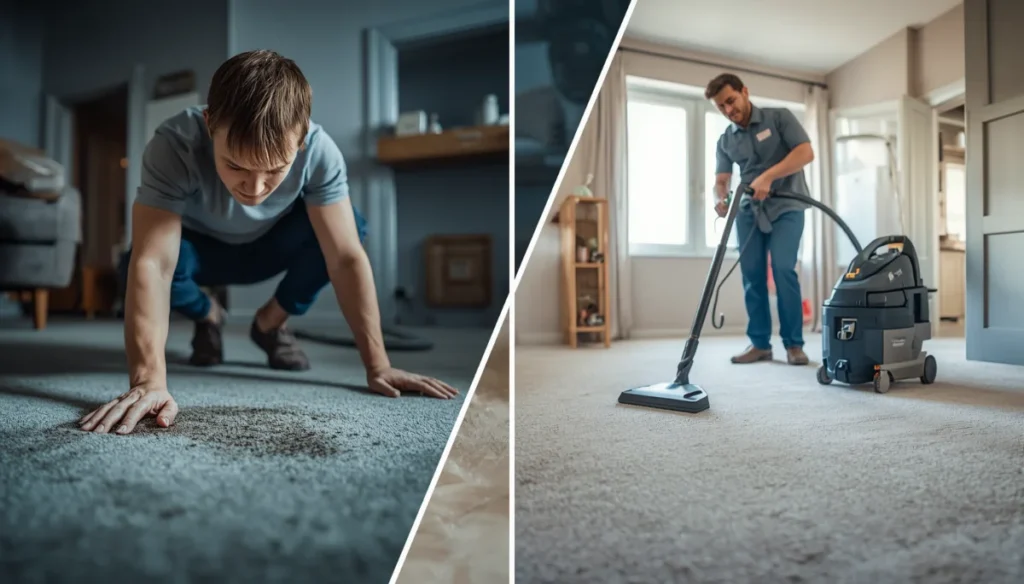 Professional Carpet Cleaning vs DIY Cleaning